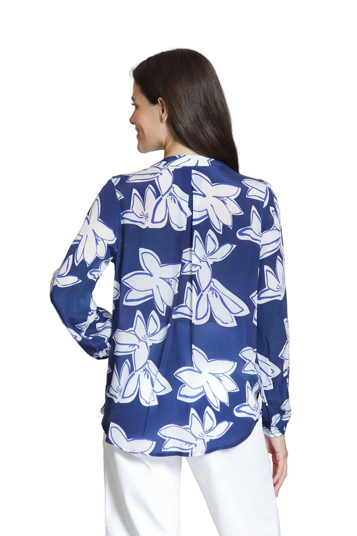 APNY Crossover Top With Tassel (Dark Blue )(B-57P/C599D/NC)