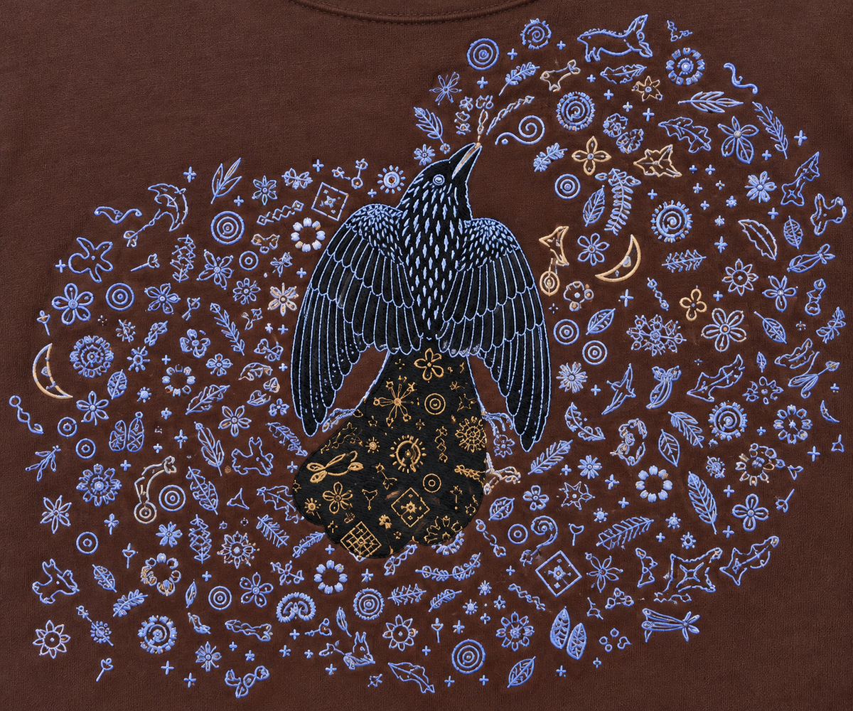 Sabaku Story Teller 3/4 sleeve Best Tee (450COBbest) (Coffee Bean)