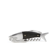 Kikkerland Dark Wood Fish 3 in 1 Corkscrew