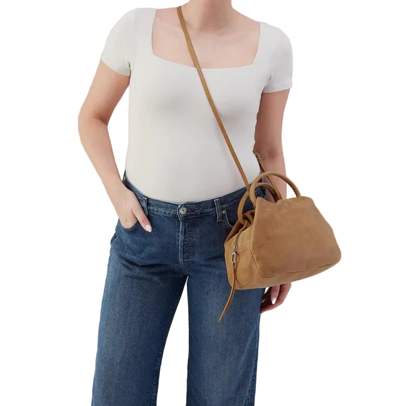 Hobo Darling Small Satchel (Whiskey)(BF-82523whky)