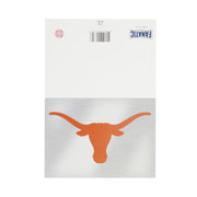 Texas Longhorn Logo Go Longhorns Card (BL101) (Silver)