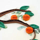 Quilling Card Cat & Orange Branch (BL1494)