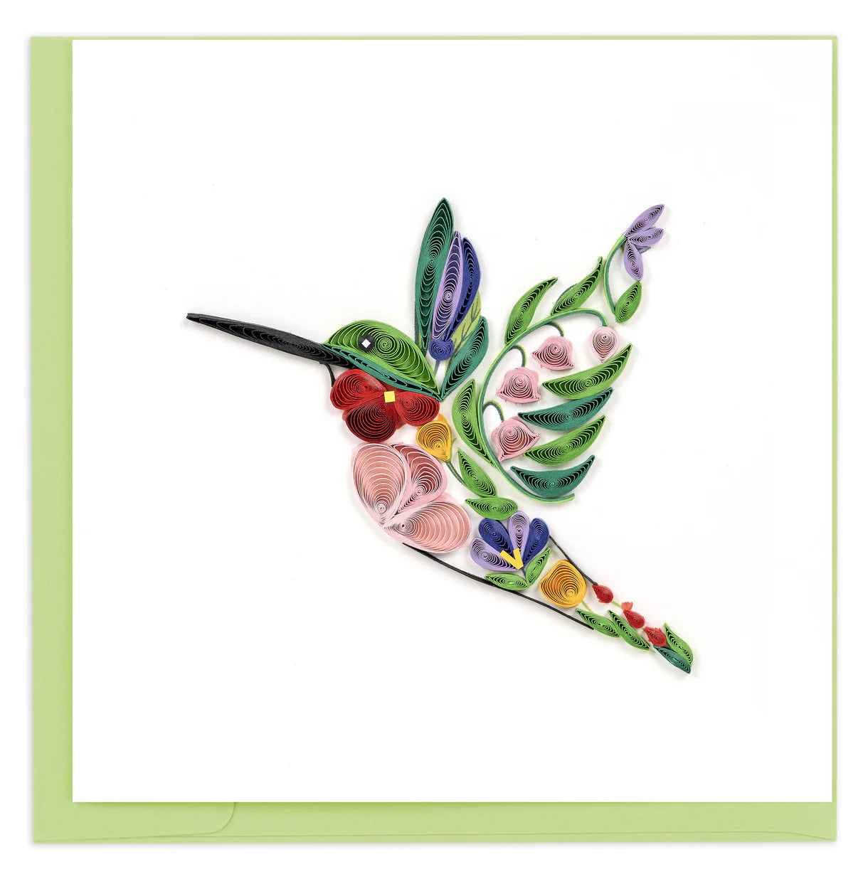 Quilling Card Decorative Floral Bird (BL1502)
