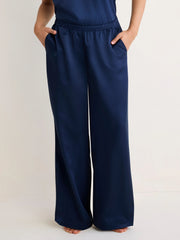 NZ by NIC+ZOE Satin Asher Satin Pant (BNZM263801)(Ink)