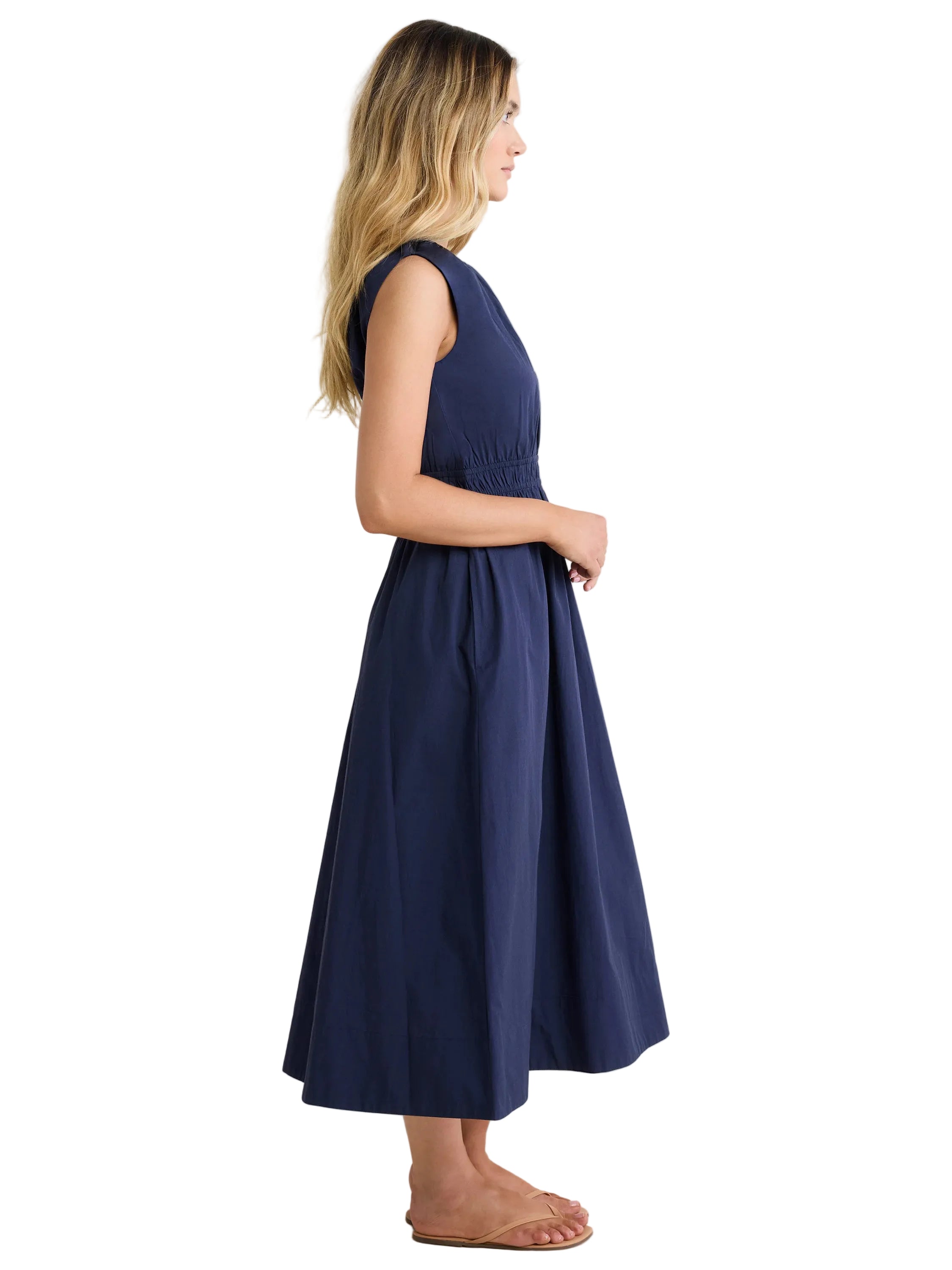 NZ by  Nic & Zoe Poplin Dakota Dress (BNZM263901) (Ink)