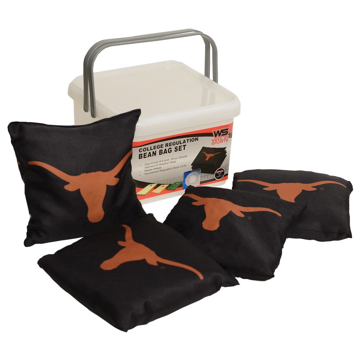 Texas Longhorn Logo Cornhole Set