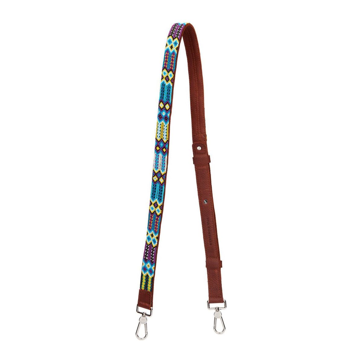 Consuela Blueberry Leather Crossbody Strap (9031)