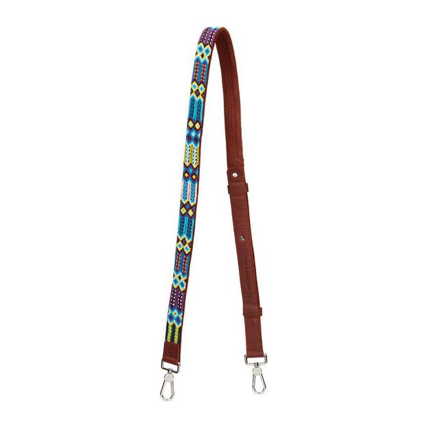 Consuela Blueberry Leather Crossbody Strap (9031)