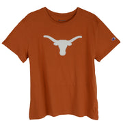 Texas Longhorn Ladies' Soft 3-D Felt Logo Crew Tee