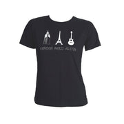 London, Paris, Austin Rhinestone Tee (C6564)