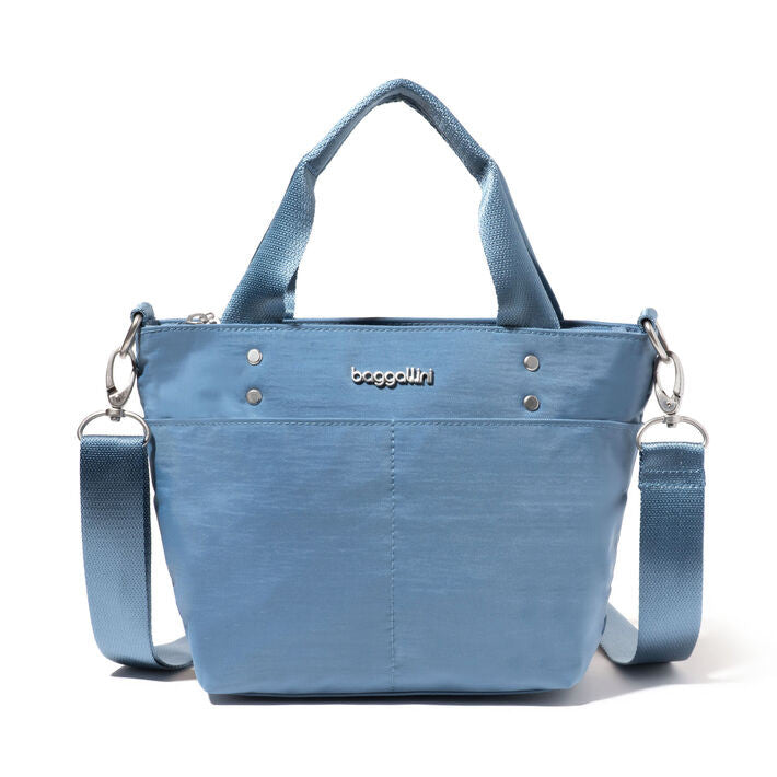 Baggallini Mini Carryall Tote (CAM822) Cornflower