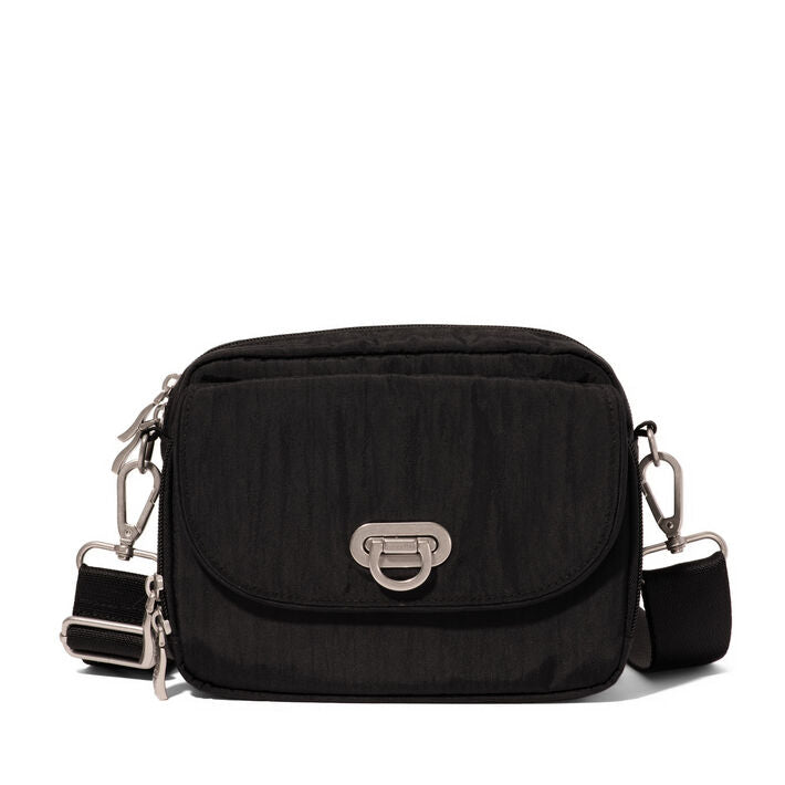 Baggallini Coastal Flip Lock Camera Crossbody Bag (Multiple Colors) (CCC955)