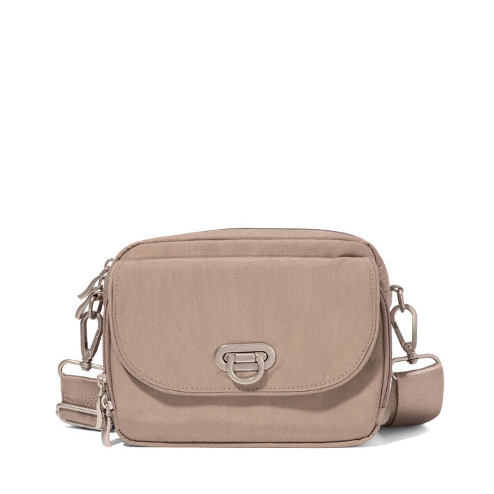 Baggallini Coastal Flip Lock Camera Crossbody Bag (MOON)