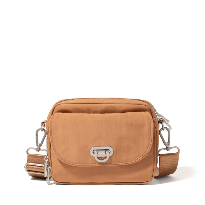 Baggallini Coastal Flip Lock Camera Crossbody Bag (Multiple Colors) (CCC955)