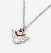 Texas Longhorns Vintage Bevo Pendant Necklace