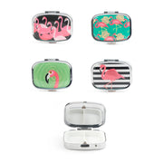 Kikkerland Flamingo Pill Box (Design Chosen at Random) (CD61-A)