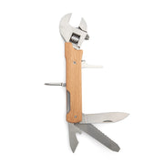 Kikkerland Wooden Wrench Multi tool (CD707)