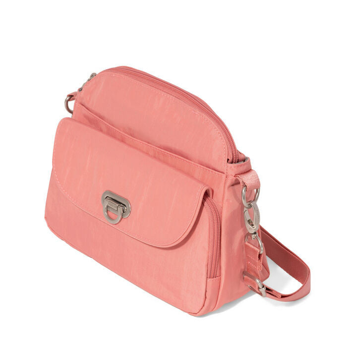 Baggallini Coastal Flip Lock Crossbody (TERRA)