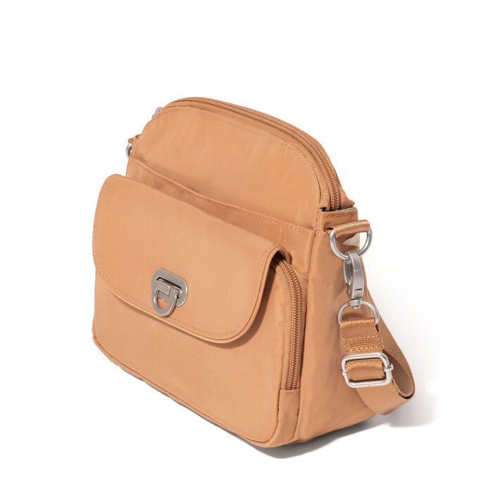 Baggallini Coastal Flip Lock Crossbody (Multiple Colors)