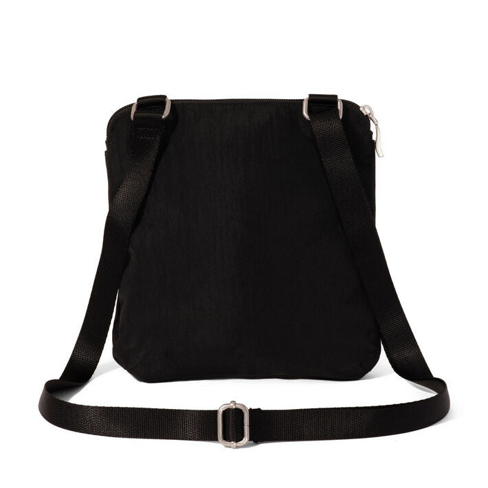 Baggallini Coastal Flip Lock Mini Crossbody (BLK)