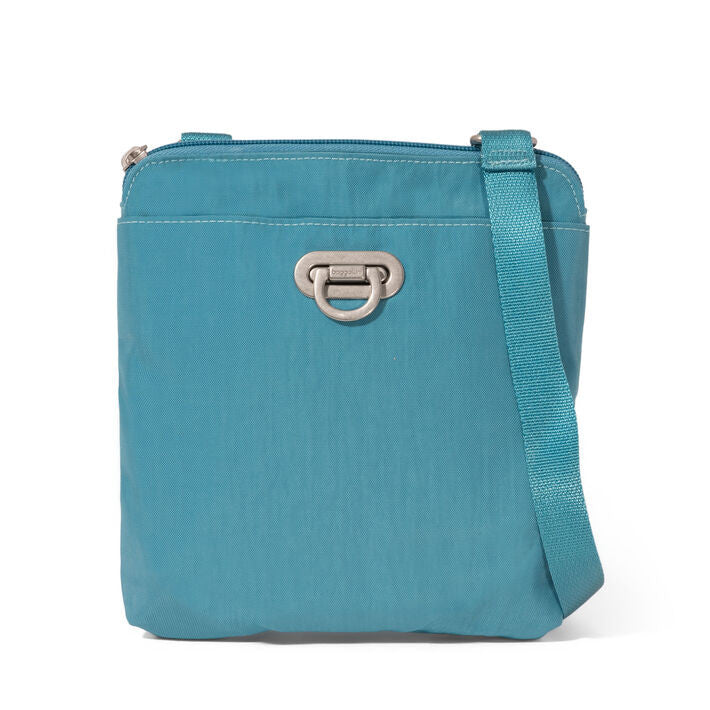 Baggallini Coastal Flip Lock Mini Crossbody (SEASIDE)