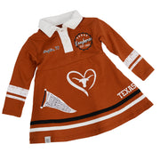Texas Longhorn Colosseum Infant Homecoming Cheer Dress (BO/WHT)