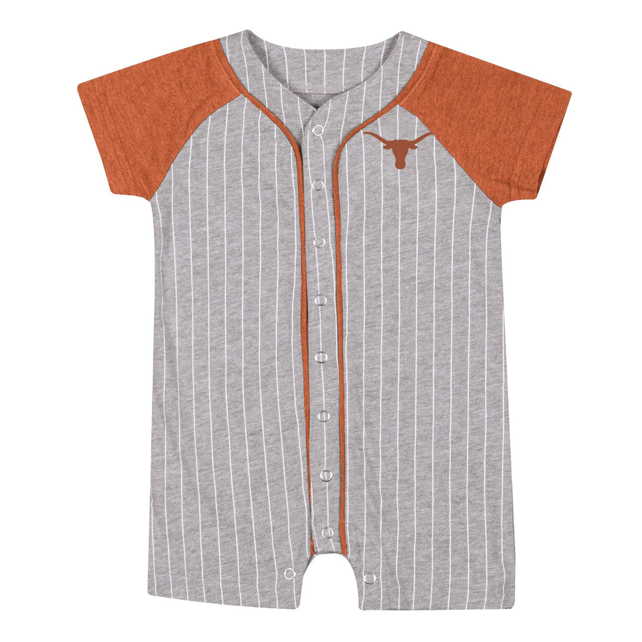 Texas Longhorn Colosseum Infant Airball Pinstripe Romper (HEATHER/BO) ( Coer2034HG )