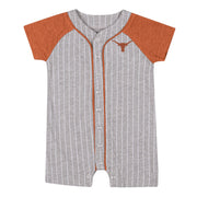 Texas Longhorn Colosseum Infant Airball Pinstripe Romper (HEATHER/BO) ( Coer2034HG )