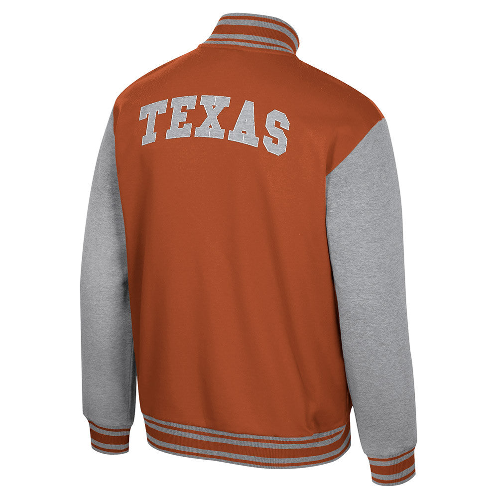 Colosseum Texas Longhorn Men's Clark Full Zip Jacket (COFF11656)