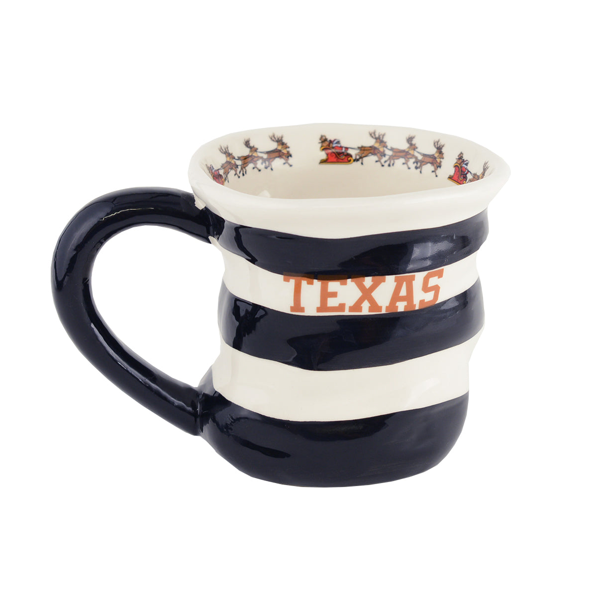 The Memory Company Texas Santas Sleigh Jumbo Mug