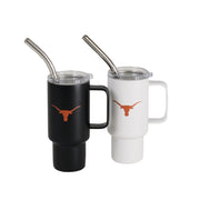 Memory Company Texas Longhorn Stainless 2 oz Shot Glass 2 Piece Set (Col-Tex-3220)