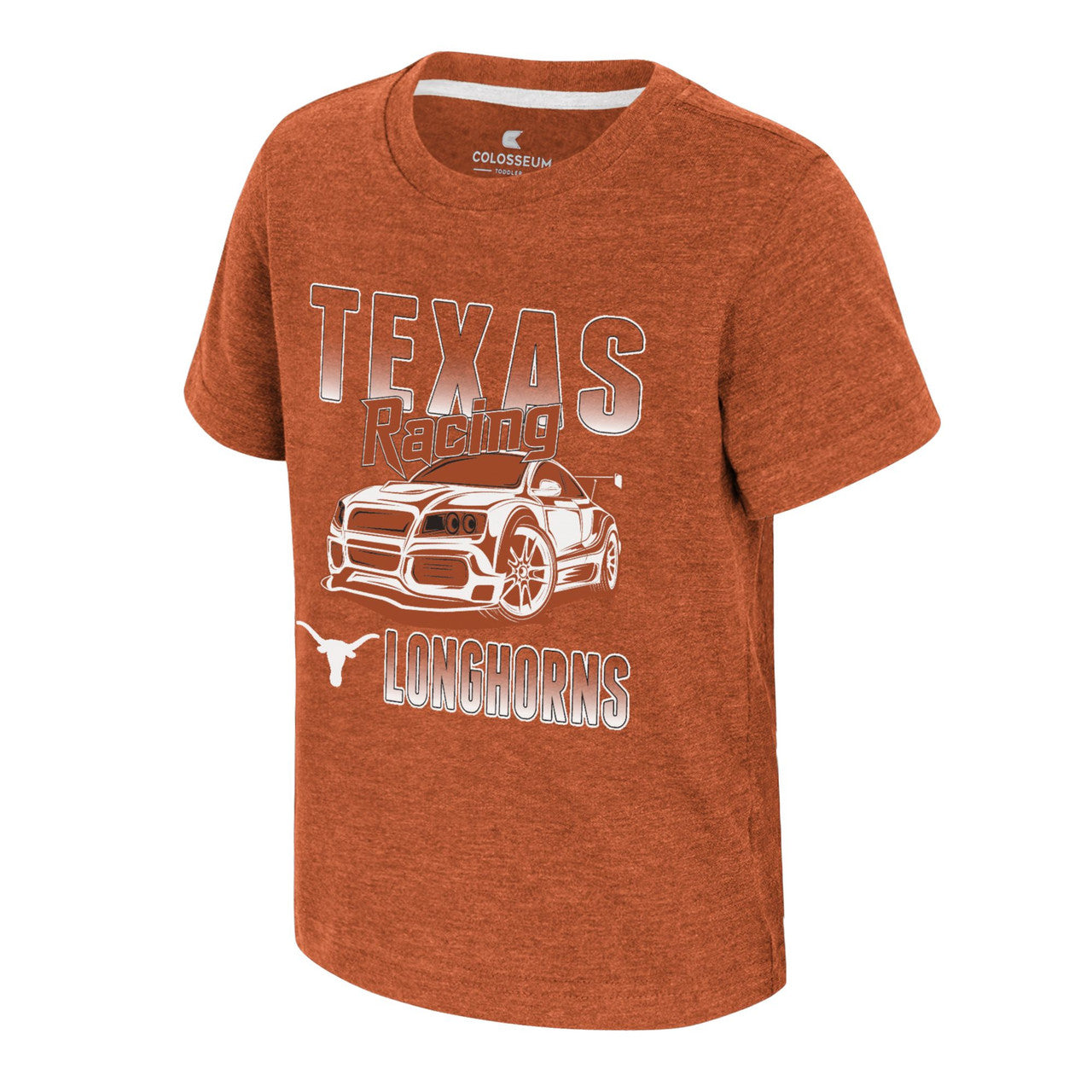 Texas Longhorn Toddler Racing Tee (BO)