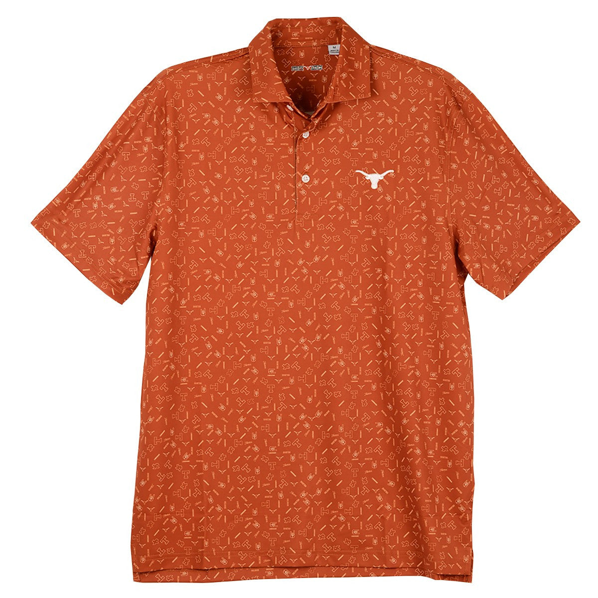 Texas Longhorn 40 Acres Texas Icon Polo (CP4681CON)