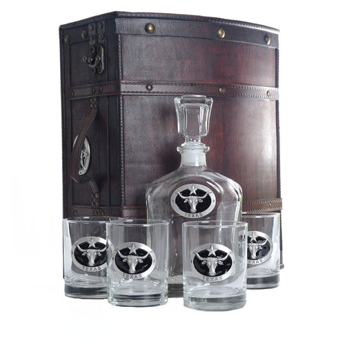 State of Texas Decanter Set