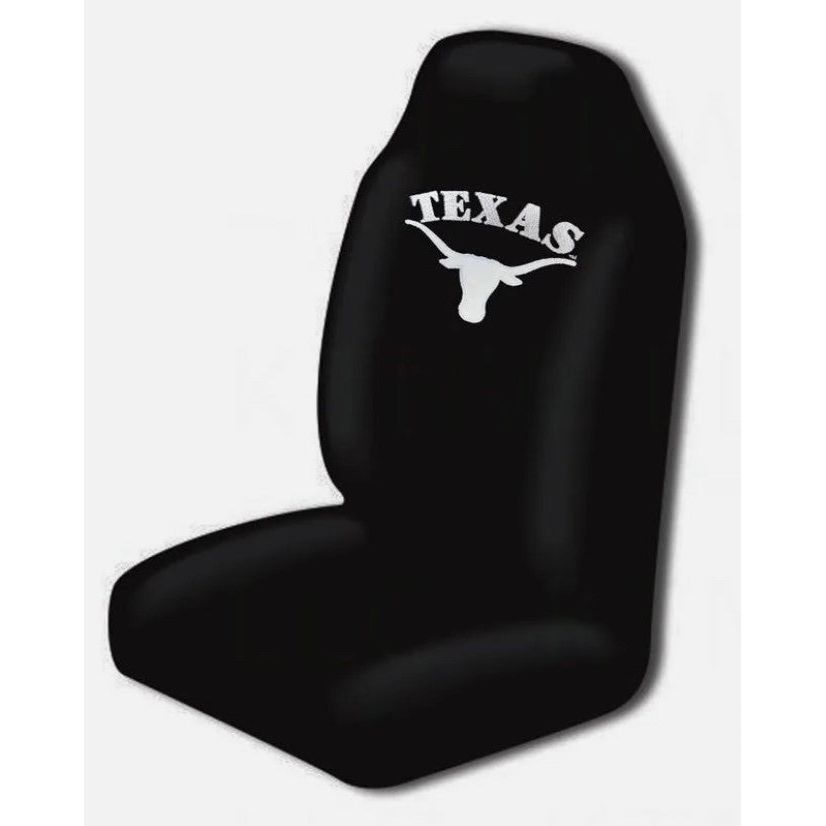 Texas Longhorn Black/White Car Seat Cover (36991) BLK/WHT