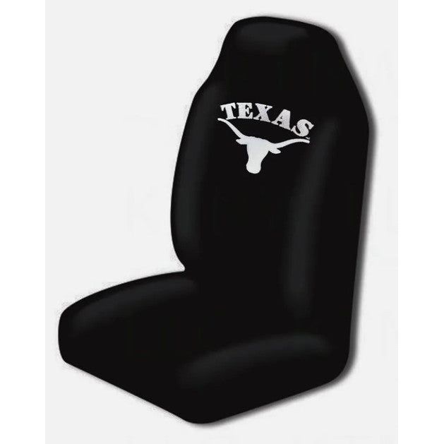 Texas Longhorn Black/White Car Seat Cover (36991) BLK/WHT