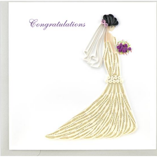 Bridal Congrats Quilling Card