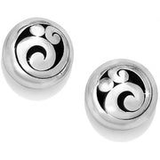Brighton Contempo Post Earrings (SLV)