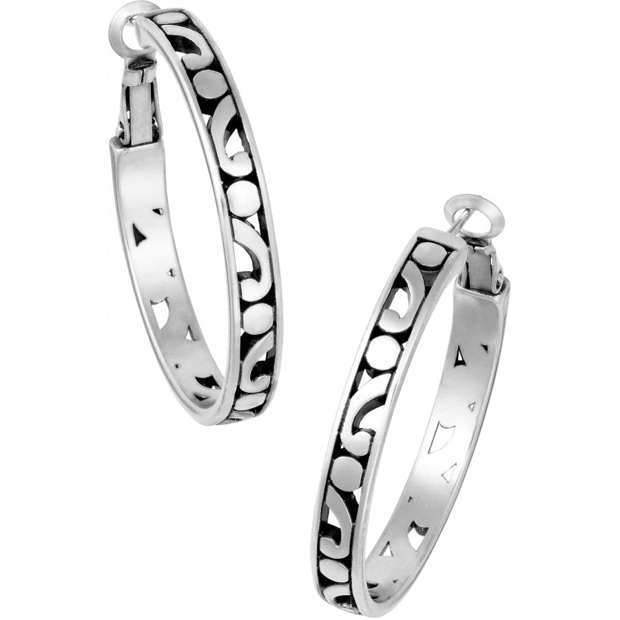 Brighton Contempo Medium Hoop Earrings (JE9720)
