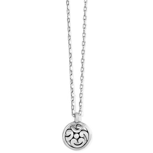 Brighton Contempo Medallion Petite Necklace (JM6960)