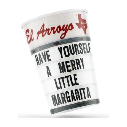 El Arroyo Merry Margarita Party Cups (12 Pack) (CUP008)