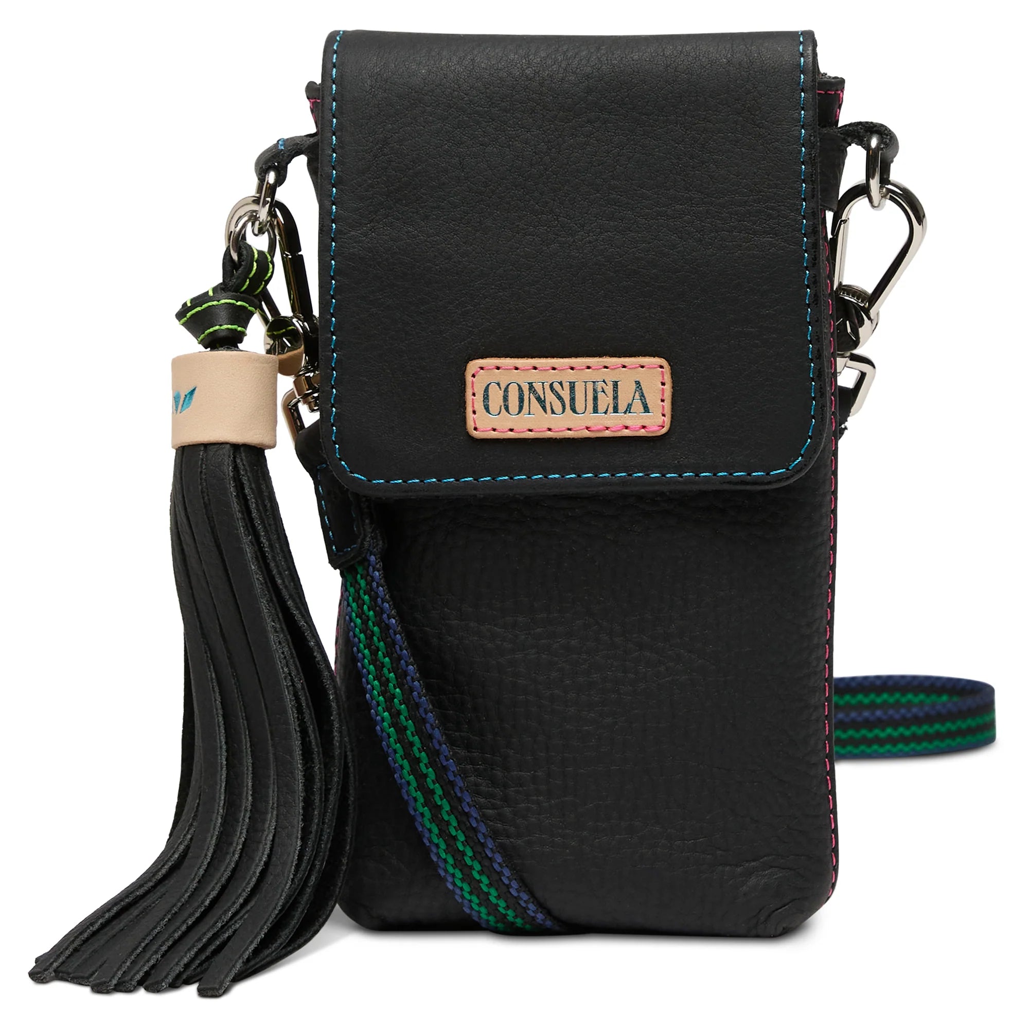 Consuela Cyndi Dash Crossbody (DHXB5487NFOBOS) (Black)