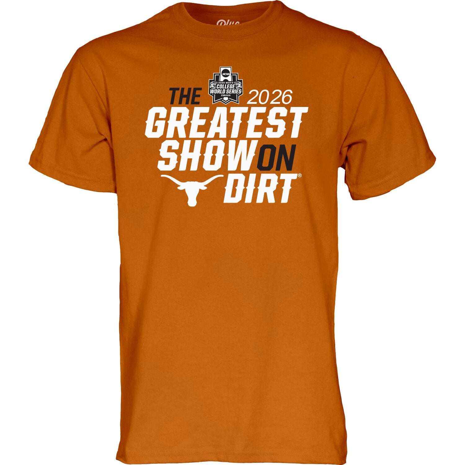 Texas Longhorn Baseball 39 Times 2026 College world Series Tee- NOW IN STOCK