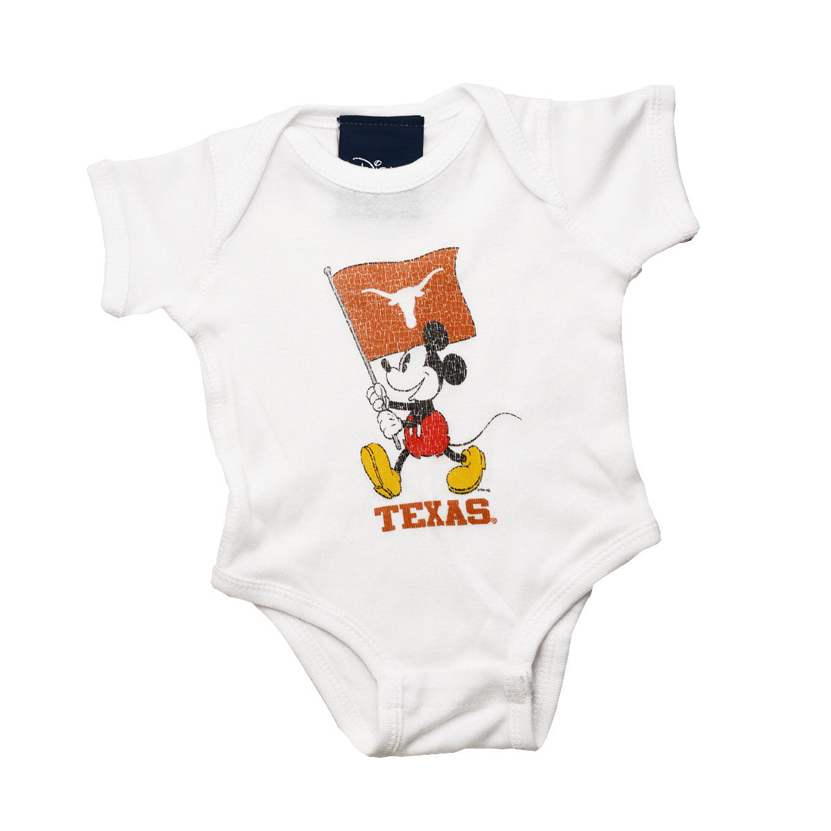 Texas Longhorn Mickey Infant Onesie (DIS8403)