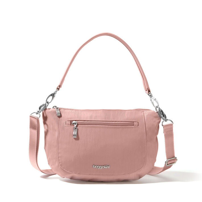 Baggallini Modern Everywhere Half Moon Crossbody (Multiple Colors) (EHC843)