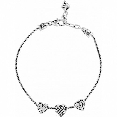 Brighton Enchanted Hearts Anklet (J90160)