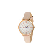 Texas Longhorns Fossil Blush Leather band Ladies Watch (ES3988)(Blush)