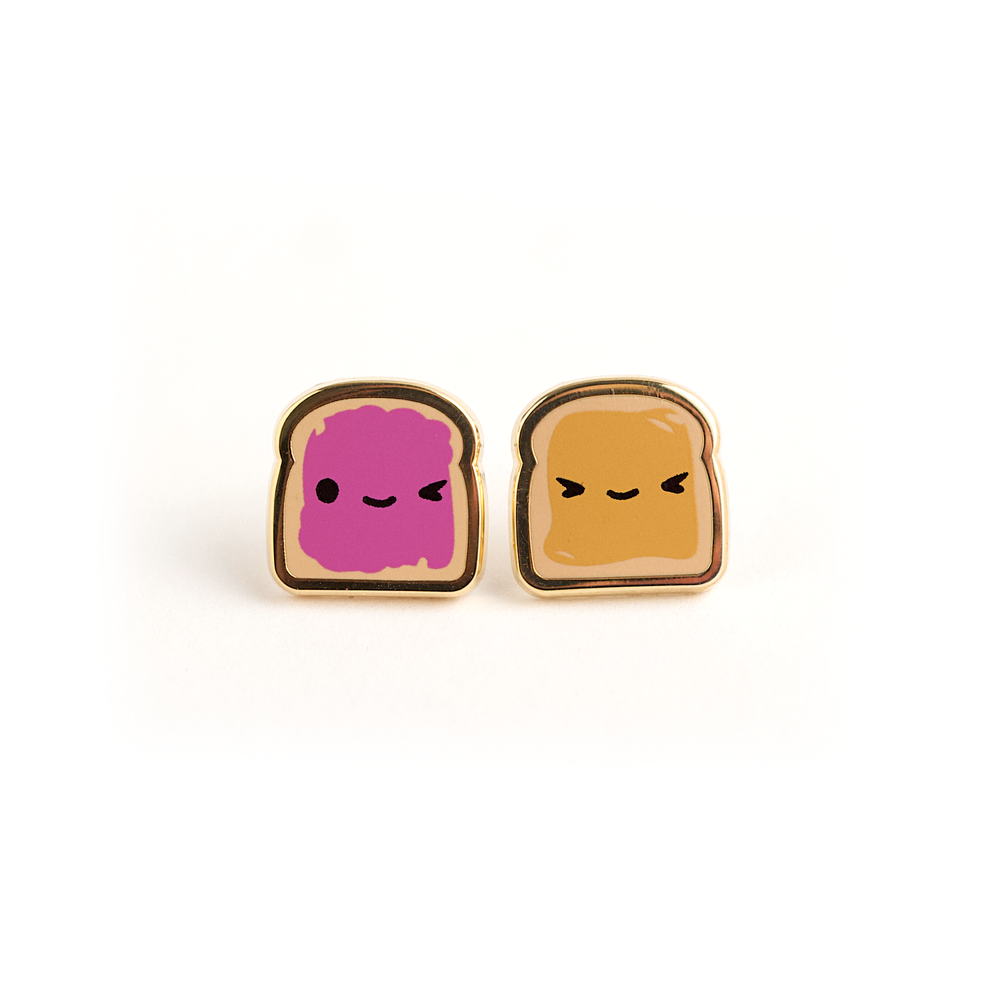 Luxcups PB & J Buds Earrings