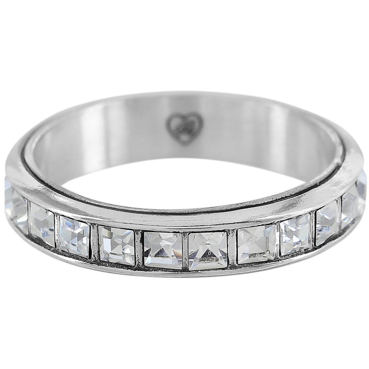 Brighton Eternal Stack Ring (J6119K) SLV/STONE