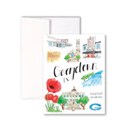 Flower and Vine Georgetown Boxed Card Set (FV041)(8 Cards)